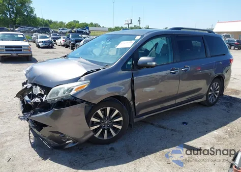 2018 Toyota Sienna Limited Premium 7 Passenger from USA, damaged, VIN 5TDYZ3DC5JS917903